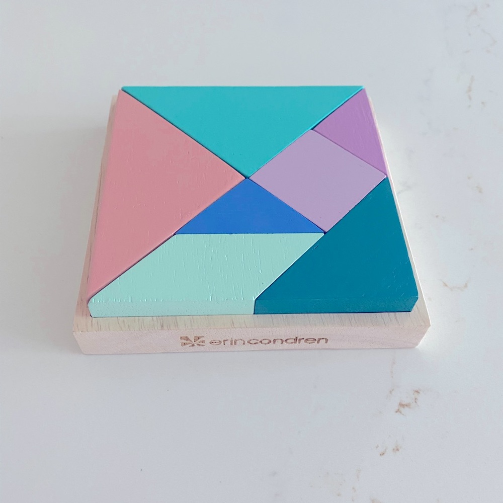 Erin Condren Wooden Tangram Desk Decor